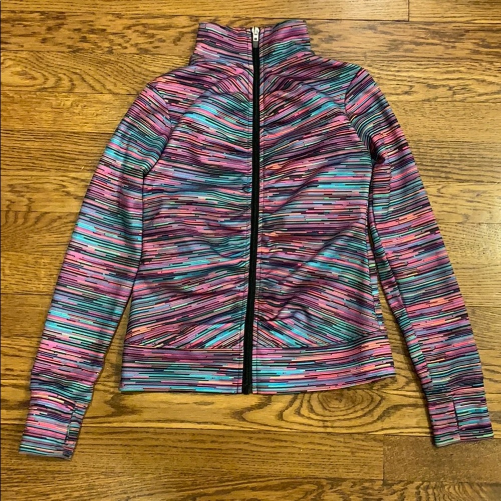 Activewear zip-up jacket
